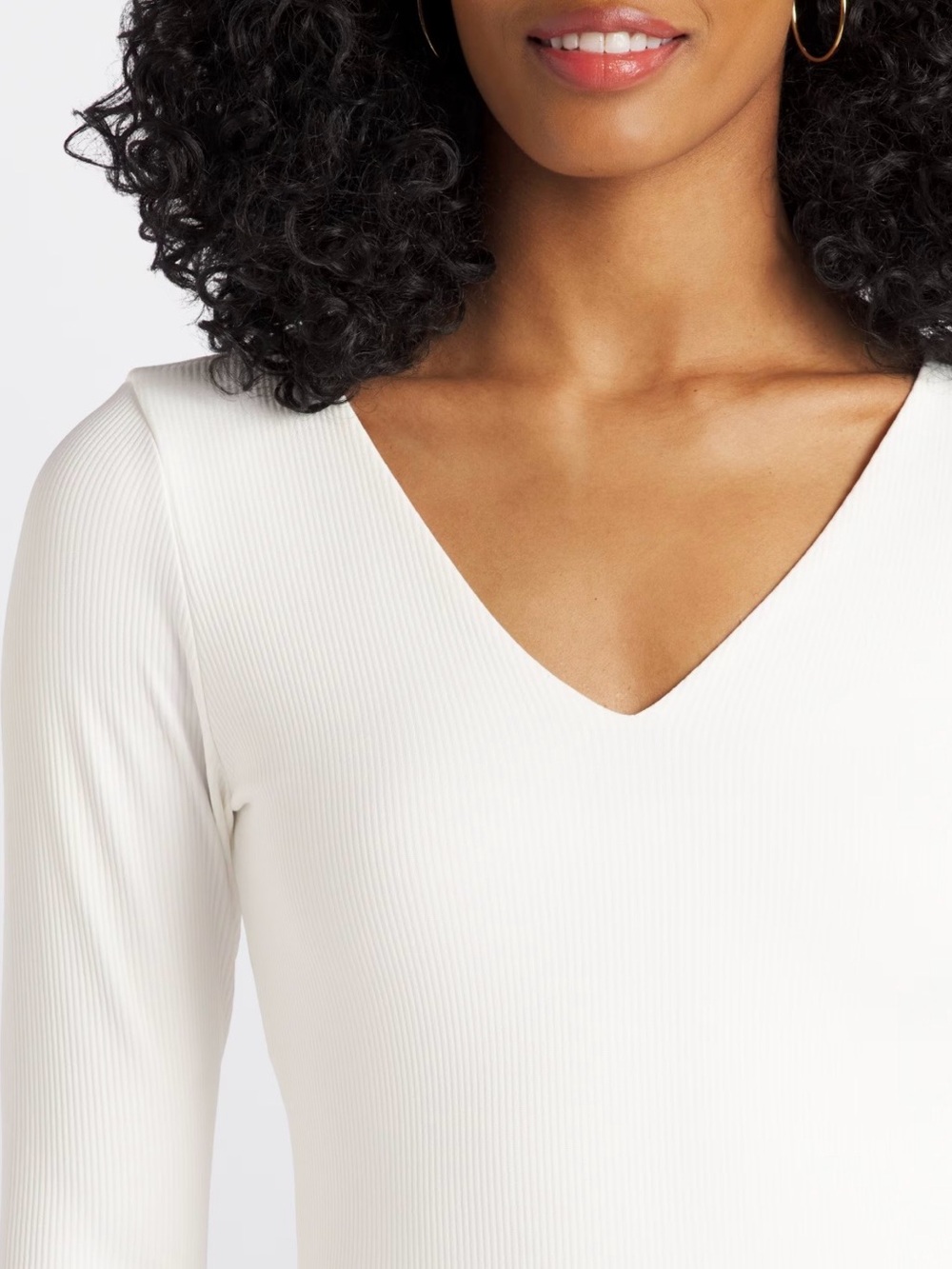 Super Soft Ribbed Bodysuit 🤍 - Picture 3 of 8